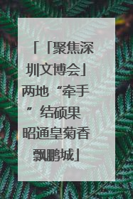 「聚焦深圳文博会」两地“牵手”结硕果 昭通皇菊香飘鹏城