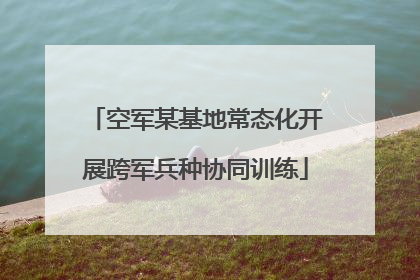 空军某基地常态化开展跨军兵种协同训练