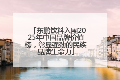 东鹏饮料入围2025年中国品牌价值榜，彰显强劲的民族品牌生命力