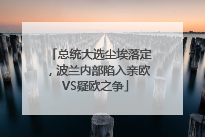 总统大选尘埃落定，波兰内部陷入亲欧VS疑欧之争