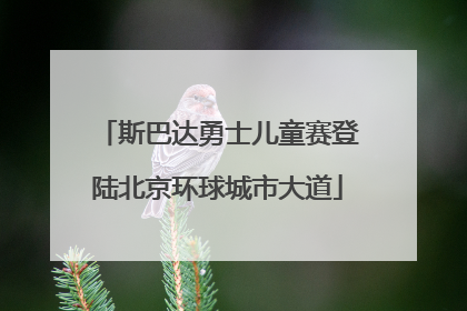 斯巴达勇士儿童赛登陆北京环球城市大道