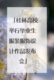 桂林高校举行毕业生服装服饰设计作品发布会