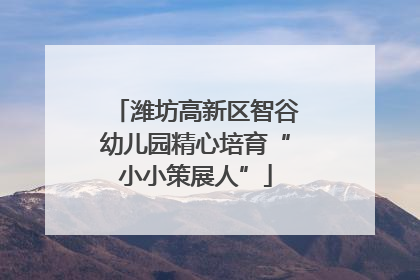 潍坊高新区智谷幼儿园精心培育“小小策展人”