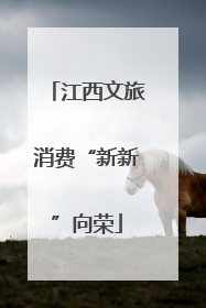 江西文旅消费“新新”向荣