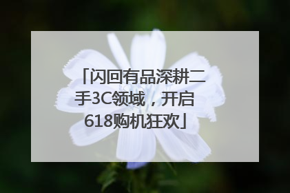 闪回有品深耕二手3C领域，开启618购机狂欢