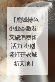 鹿城特色小业态激发文旅消费新活力 小剧场打开老城新天地