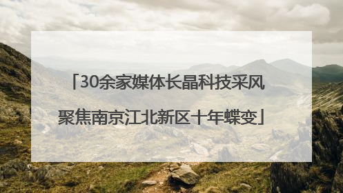 30余家媒体长晶科技采风 聚焦南京江北新区十年蝶变