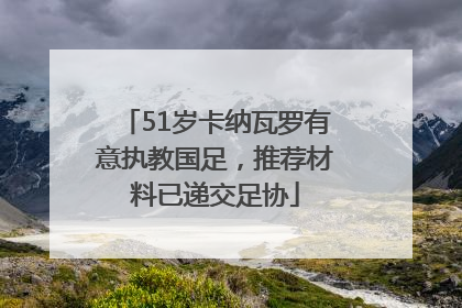 51岁卡纳瓦罗有意执教国足，推荐材料已递交足协